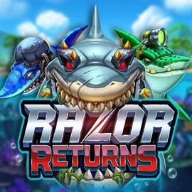 Razor Returns logo by Push Gaming Royal Game Casino