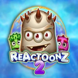 Reactoonz 2 logo – Slots by Play’n GO at Royal Game Casino