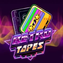Retro Tapes online game logo by Push Gaming on royal-game-casino.net