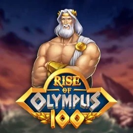 Rise of Olympus 100 slot logo by Play’n GO at Royal Game Casino