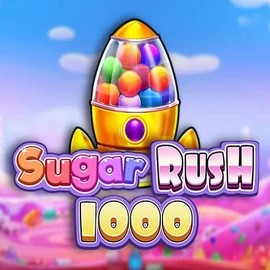 Sugar Rush 1000 slot logo by Pragmatic Play at Royal Game Casino